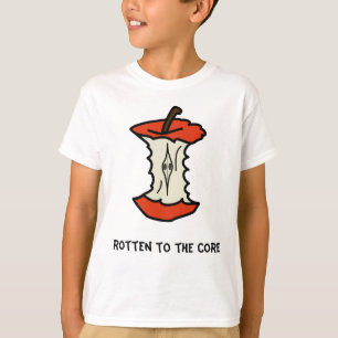 putréfié au T-shirt de noyau