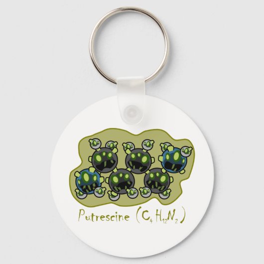 Putrescine Sleutelhanger (Voorkant)