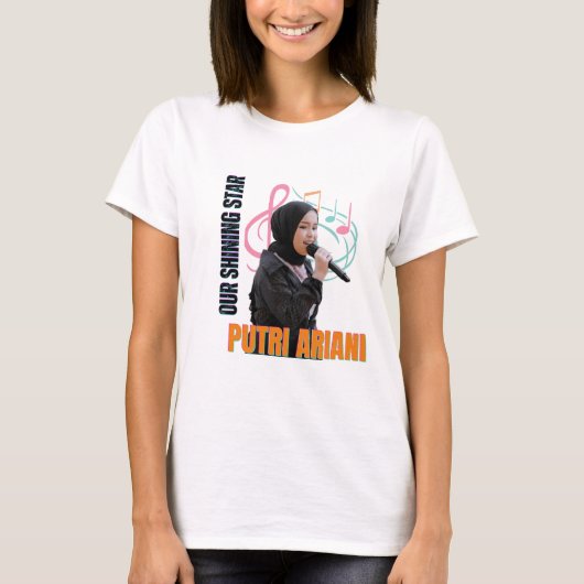 Putri Ariani Fans T-shirt (Voorkant)