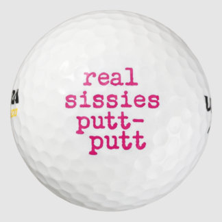putt golfballen