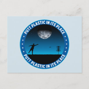 Putt Plastic op zijn plaats #8 Briefkaart