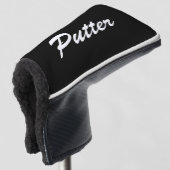 Putter Golfheadcover (3/4 voorkant)