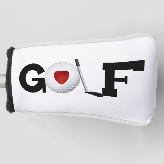 Putter Hoesje Golfheadcover (Voorkant)