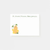 Puttertuinpompoen cartoon post-it® notes (Voorkant)