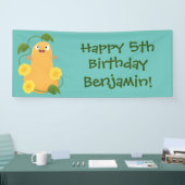 Puttertuinpompoen cartoon spandoek (Beurs)