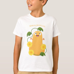 Puttertuinpompoen cartoon t-shirt