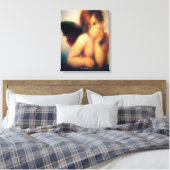Putti Angel Canvas Afdruk (Insitu (Slaapkamer))