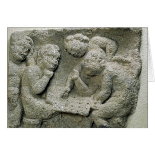 Putti jouant au latronculi