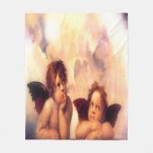 Putti Pair van Angels Fleece Deken (Voorkant)