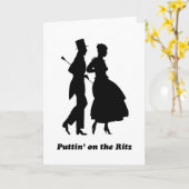 Puttin' on the Ritz Kaart (Gele Bloem)
