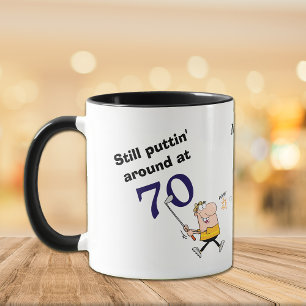 Puttin' ongeveer 70 Golf Mok
