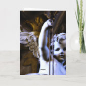 Putto Angel-Wenskaart Kaart (Achterkant)