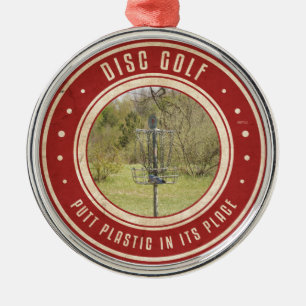 Puttplastic op zijn plaats metalen ornament