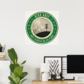 Puttplastic op zijn plaats poster (Thuiskantoor)