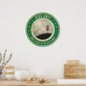 Puttplastic op zijn plaats poster (Keuken)