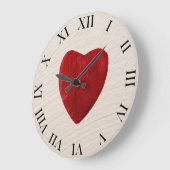 Putzhintergrund mit Herz Grote Klok (Hoek)