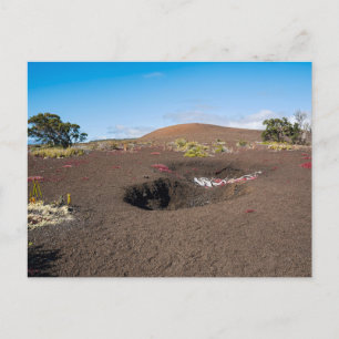 pu'u pua'i cinder cone langs byron ledge trail briefkaart