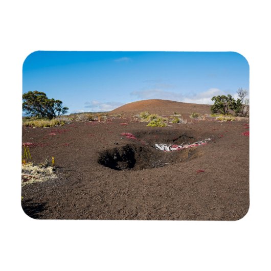 pu'u pua'i cinder cone langs byron ledge trail magneet (Horizontaal)