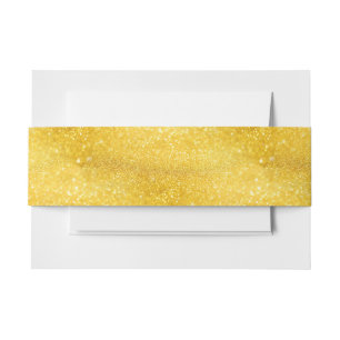 PUUR GOUD Vonken Patroon + jouw tekst / foto Uitnodigingen Wikkel