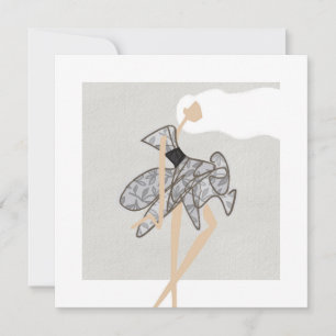 Puur Motion Muse Glam Fashion Art Card Kaart