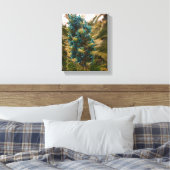 Puya Berteroniana #1 Canvas Afdruk (Insitu (Slaapkamer))