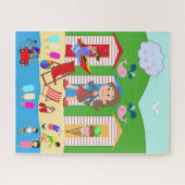 Puzles Beach Fun Ice Cream Legpuzzel (Horizontaal)