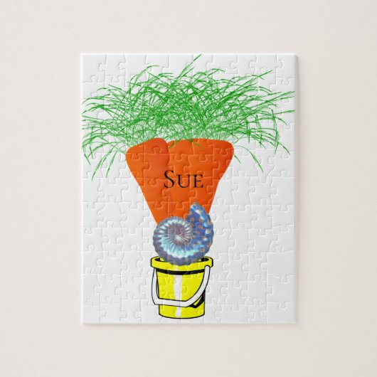 Puzles Carrots Beach Shell Legpuzzel (Verticaal)