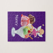 Puzles Fairy Paars Ice Cream Legpuzzel (Horizontaal)