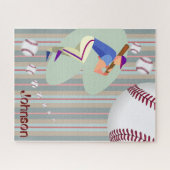 Puzles Stripe Baseball Legpuzzel (Horizontaal)