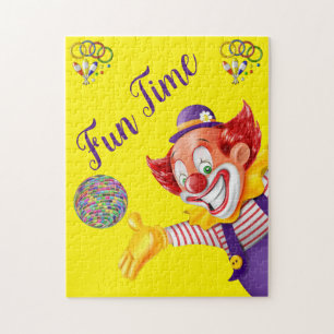 Puzles Yellow Clown Legpuzzel