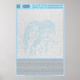 PUZZEL #2: Namen - Diabolisch Poster