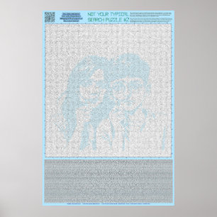 PUZZEL #2: Namen - Diabolisch Poster