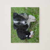 puzzel aan de rand Collie! Legpuzzel (Verticaal)