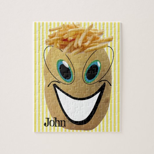 Puzzel Aardappel Franse Frieten Streep (Verticaal)