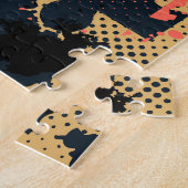 Puzzel Abstract: Creative  Naadloos. (Zijkant)