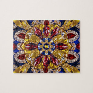 Puzzel abstract Modern Design Colombia Kleuren