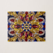 Puzzel abstract Modern Design Colombia Kleuren Legpuzzel (Horizontaal)