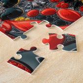 Puzzel abstract Modern Design Duitsland Kleuren (Zijkant)