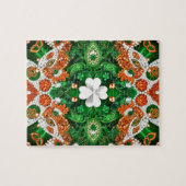 Puzzel abstract Modern Design Ierland Kleuren Legpuzzel (Horizontaal)