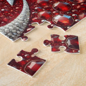 Puzzel abstracte Turkse kleuren (Zijkant)