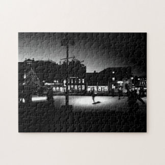 Puzzel - Avond Schaats Bij de Kerstboom