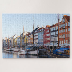 Puzzel - Botens op het kanaal Kopenhagen Denemarke