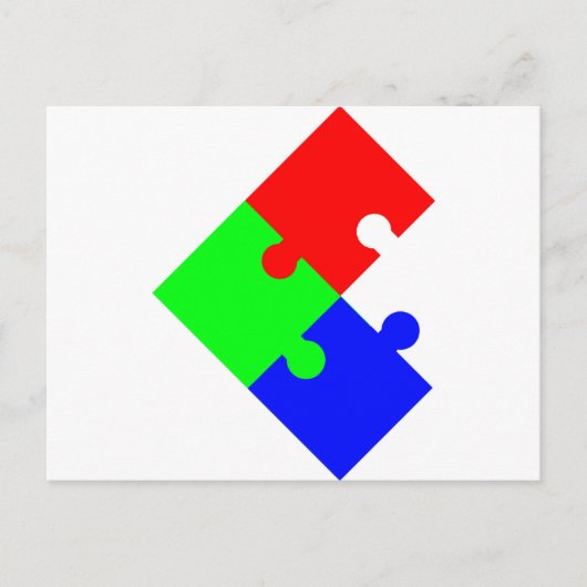 puzzel briefkaart (Voorkant)