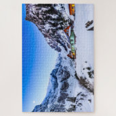 Puzzel cabine in de bergen Roemenië Legpuzzel (Verticaal)