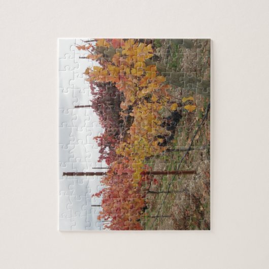Puzzel: California Vineyard voor Oogst in Nov Legpuzzel (Verticaal)