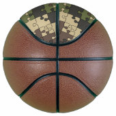 Puzzel camouflage Basketbal (Rechts)