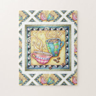 PUZZEL - COOLE BONEN! KOFFIEKUNST