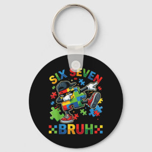 Puzzel Dabbing Bruh 67 Zes Zeven Jongens Kinderen Sleutelhanger
