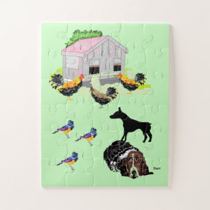 Puzzel: Dag op de farn Legpuzzel