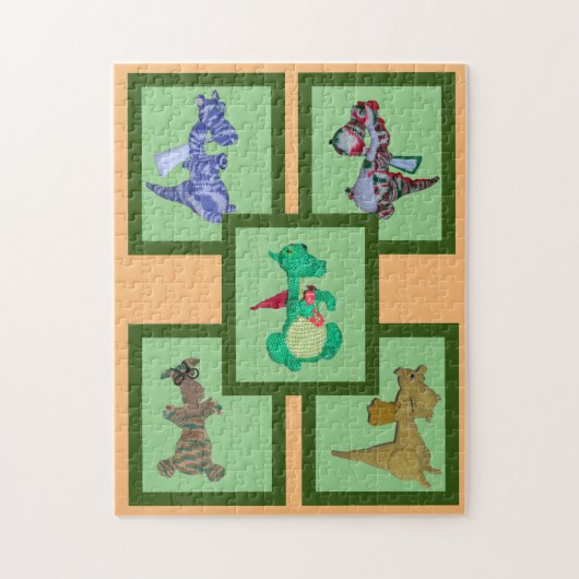 Puzzel - Drakenpoppen Legpuzzel (Verticaal)